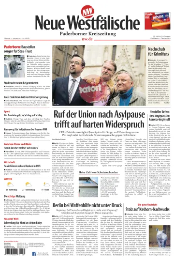 Neue Westfälische - Paderborner Kreiszeitung - 22 Aug 2023