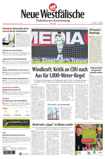 Neue Westfälische - Paderborner Kreiszeitung - 26 Aug 2023