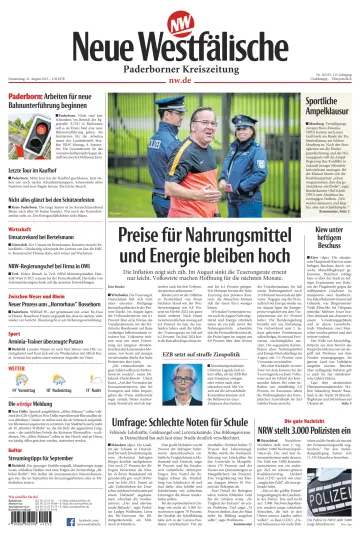 Neue Westfälische - Paderborner Kreiszeitung - 31 Aug 2023