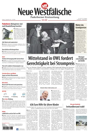 Neue Westfälische - Paderborner Kreiszeitung - 1 Sep 2023