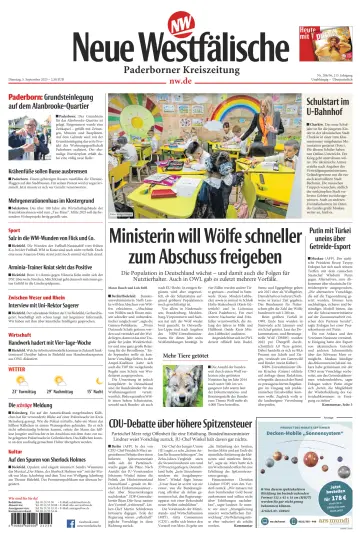 Neue Westfälische - Paderborner Kreiszeitung - 5 Sep 2023