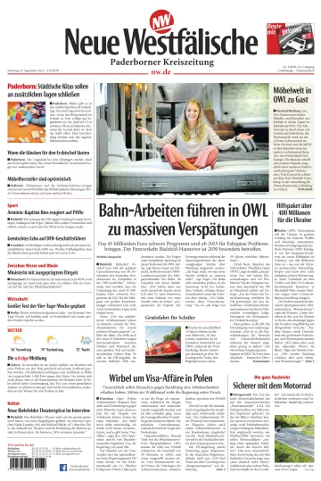 Neue Westfälische - Paderborner Kreiszeitung - 19 Sep 2023