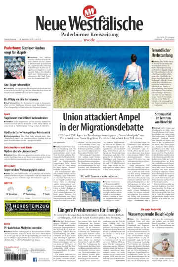 Neue Westfälische - Paderborner Kreiszeitung - 23 Sep 2023