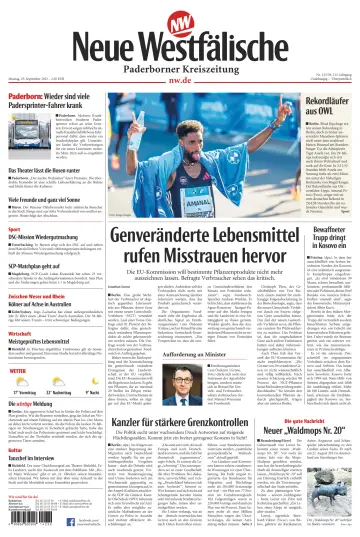 Neue Westfälische - Paderborner Kreiszeitung - 25 Sep 2023