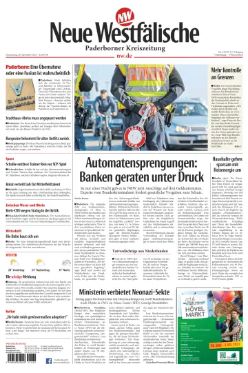 Neue Westfälische - Paderborner Kreiszeitung - 28 Sep 2023