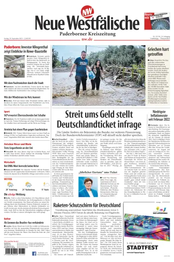Neue Westfälische - Paderborner Kreiszeitung - 29 Sep 2023