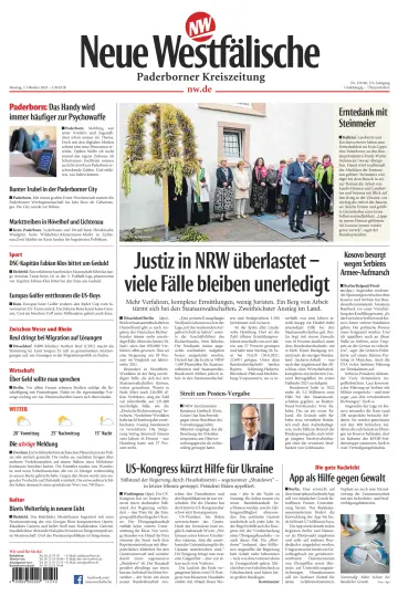 Neue Westfälische - Paderborner Kreiszeitung - 2 Oct 2023