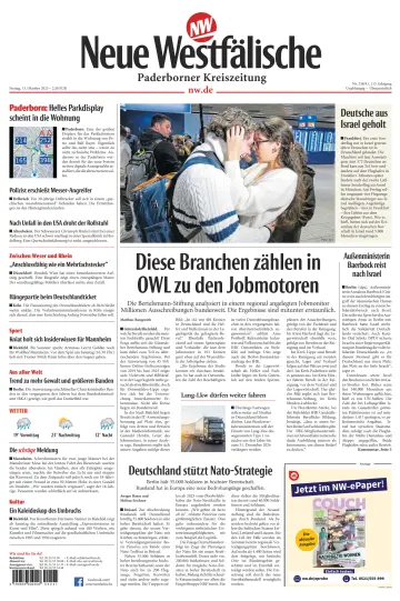 Neue Westfälische - Paderborner Kreiszeitung - 13 Oct 2023
