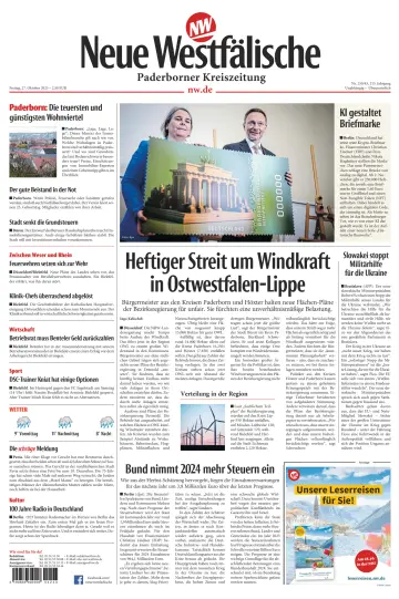 Neue Westfälische - Paderborner Kreiszeitung - 27 Oct 2023