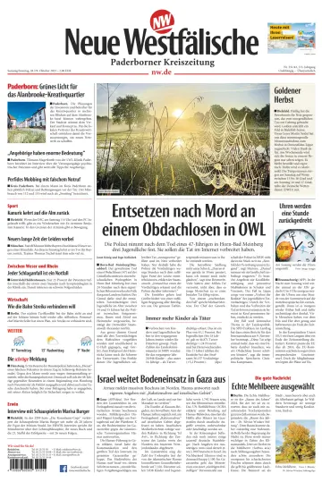 Neue Westfälische - Paderborner Kreiszeitung - 28 Oct 2023