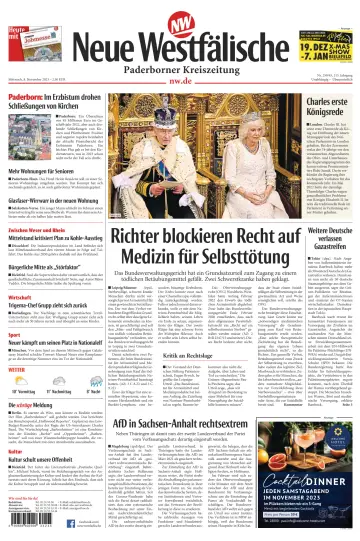 Neue Westfälische - Paderborner Kreiszeitung - 8 Nov 2023