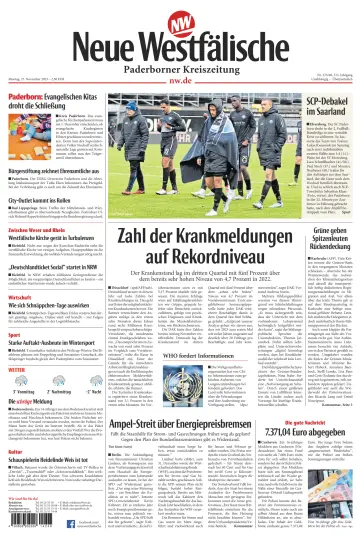 Neue Westfälische - Paderborner Kreiszeitung - 27 Nov 2023
