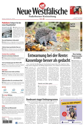 Neue Westfälische - Paderborner Kreiszeitung - 5 Dec 2023