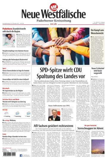 Neue Westfälische - Paderborner Kreiszeitung - 9 Dec 2023