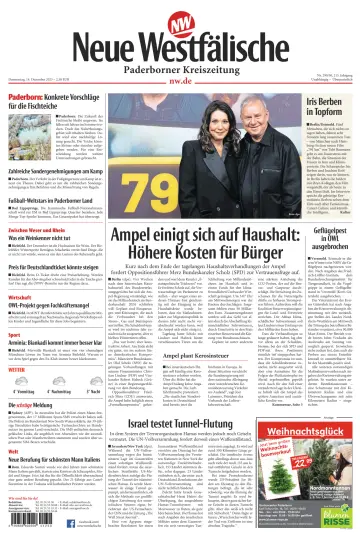 Neue Westfälische - Paderborner Kreiszeitung - 14 Dec 2023