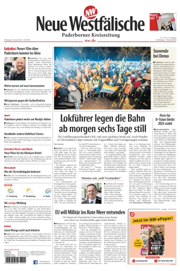Neue Westfälische - Paderborner Kreiszeitung - 23 Jan 2024