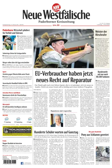 Neue Westfälische - Paderborner Kreiszeitung - 3 Feb 2024
