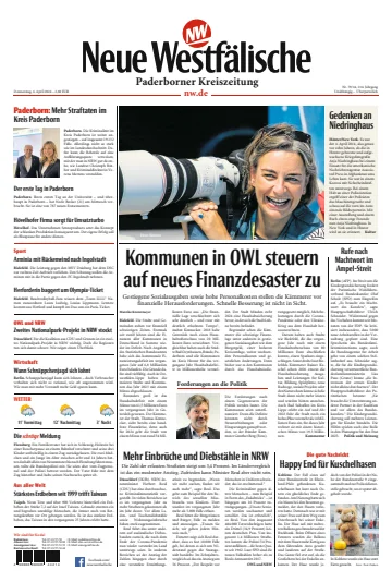 Neue Westfälische - Paderborner Kreiszeitung - 4 Ebri 2024