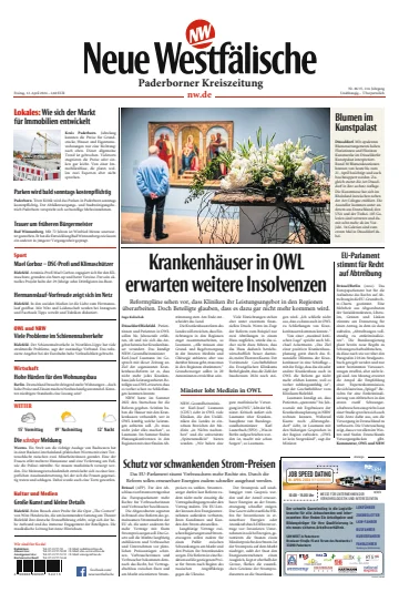 Neue Westfälische - Paderborner Kreiszeitung - 12 Aib 2024