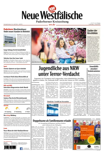 Neue Westfälische - Paderborner Kreiszeitung - 13 4月 2024