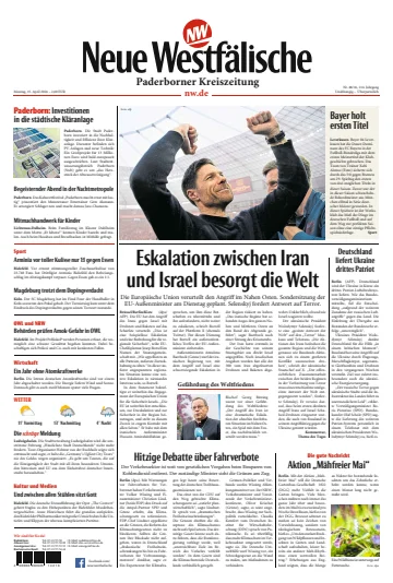 Neue Westfälische - Paderborner Kreiszeitung - 15 四月 2024