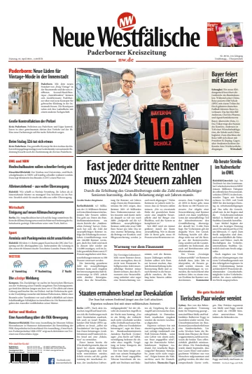 Neue Westfälische - Paderborner Kreiszeitung - 16 四月 2024