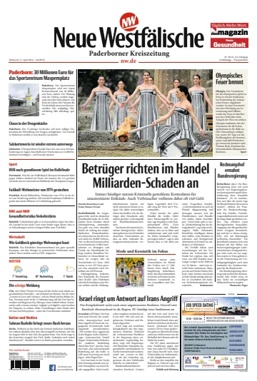 Neue Westfälische - Paderborner Kreiszeitung - 17 avr. 2024