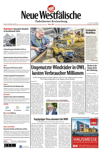 Neue Westfälische - Paderborner Kreiszeitung - 19 Aib 2024