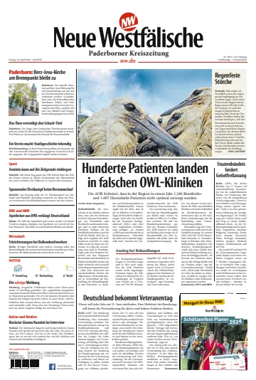 Neue Westfälische - Paderborner Kreiszeitung - 26 abril 2024