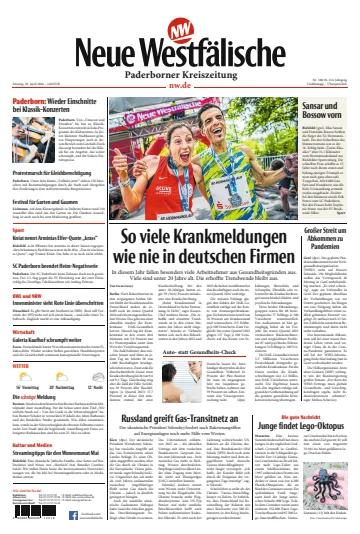 Neue Westfälische - Paderborner Kreiszeitung - 29 abr. 2024