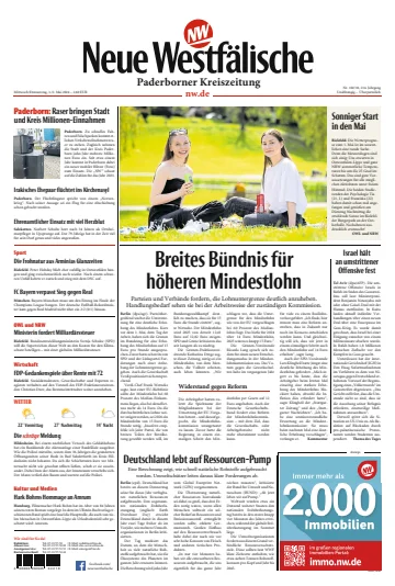 Neue Westfälische - Paderborner Kreiszeitung - 1 May 2024