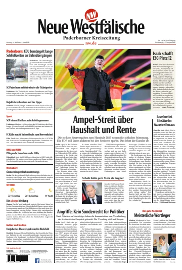Neue Westfälische - Paderborner Kreiszeitung - 13 五月 2024