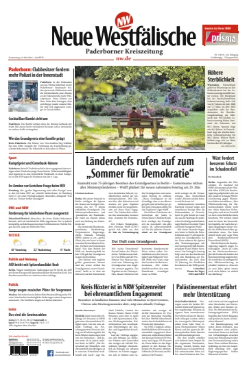 Neue Westfälische - Paderborner Kreiszeitung - 23 May 2024