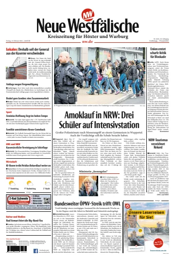 Neue Westfälische - Höxtersche Kreiszeitung - 23 Feb 2024