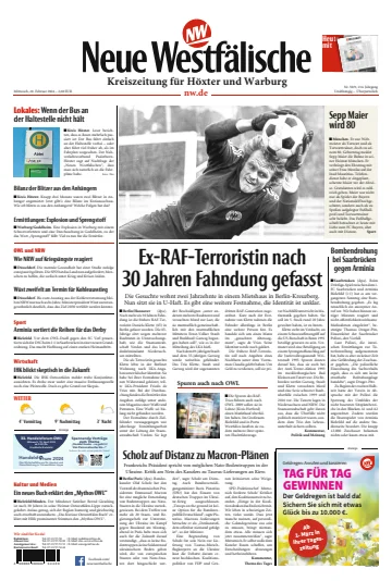 Neue Westfälische - Höxtersche Kreiszeitung - 28 Feb 2024