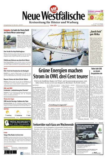 Neue Westfälische - Höxtersche Kreiszeitung - 9 Mar 2024