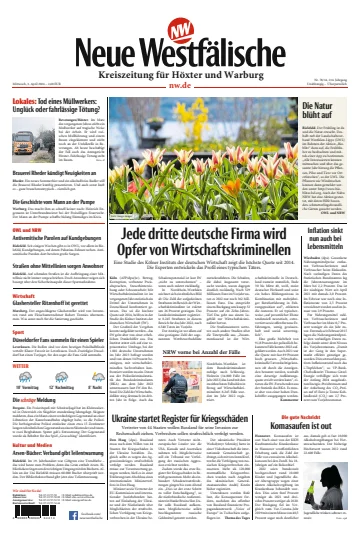 Neue Westfälische - Höxtersche Kreiszeitung - 3 Apr 2024