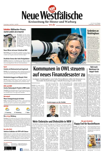 Neue Westfälische - Höxtersche Kreiszeitung - 4 Apr 2024