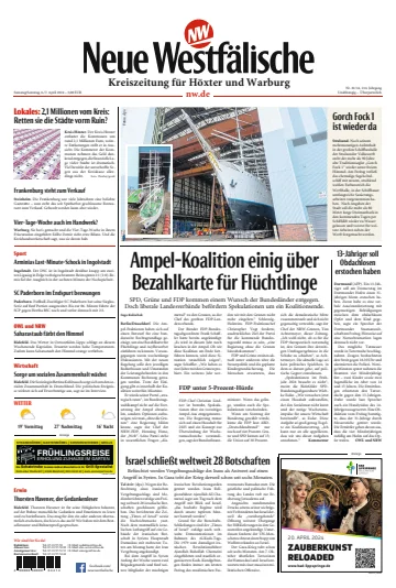 Neue Westfälische - Höxtersche Kreiszeitung - 6 Apr 2024