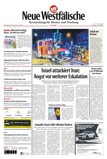 Neue Westfälische - Höxtersche Kreiszeitung - 20 апр. 2024