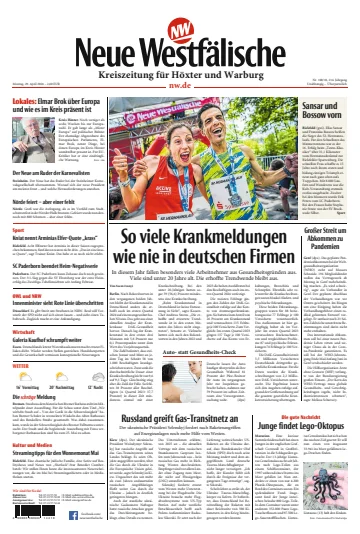Neue Westfälische - Höxtersche Kreiszeitung - 29 Nis 2024