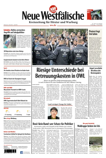 Neue Westfälische - Höxtersche Kreiszeitung - 08 ma 2024