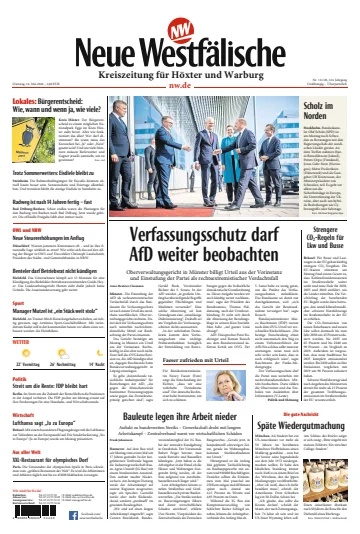 Neue Westfälische - Höxtersche Kreiszeitung - 14 5月 2024