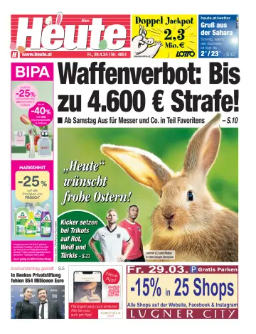 Heute - Wien Ausgabe - 29 mars 2024