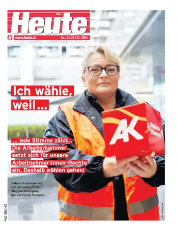 Heute - Wien Ausgabe - 04 4월 2024