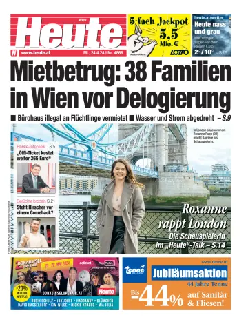 Heute - Wien Ausgabe - 24 四月 2024