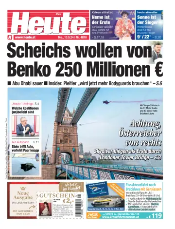 Heute - Wien Ausgabe - 13 May 2024