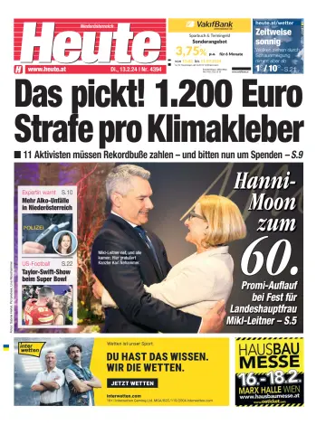 Heute - Niederösterreich Ausgabe - 13 Feb 2024