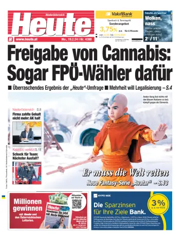 Heute - Niederösterreich Ausgabe - 19 Feb 2024