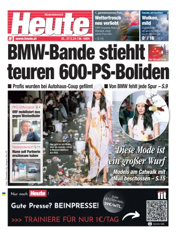 Heute - Niederösterreich Ausgabe - 27 Feb 2024